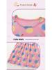 Malwee Girls' Summer Princess Dress - Stylish Printed Round Neck Short Sleeve for Kids