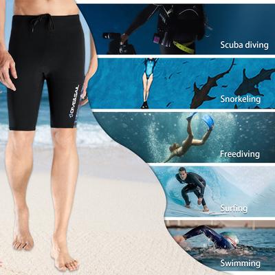 2mm Neoprene Wetsuit Shorts Men Thermal Diving Pants for Surfing Diving Kayaking Canoeing Swimming Water Sports