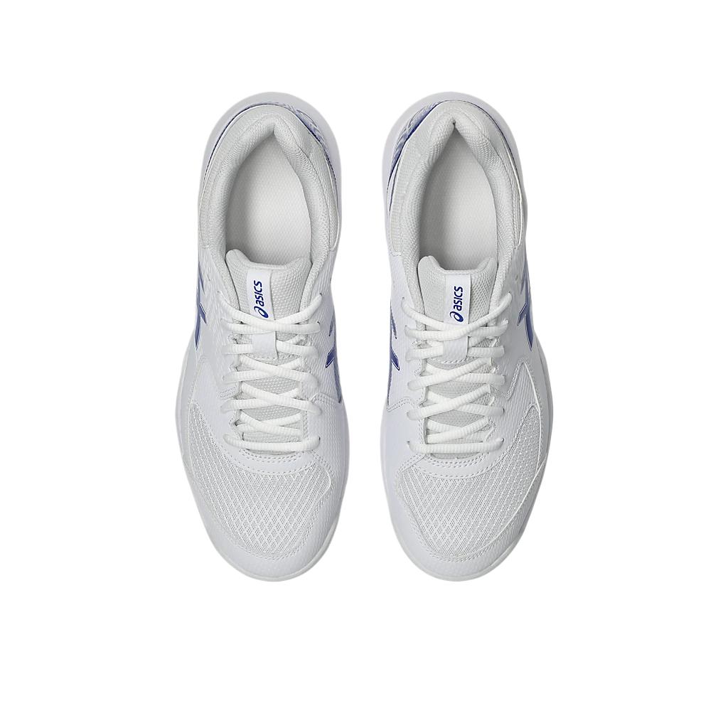 Asics Scarpe da Ginnastica da Uomo Gel Dedicate 8 Bianco Blu Cobalto Scuro 1041A408-106