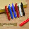 3 In 1 Emergency Ballpen With Led Flashlight & Whistle Keychain