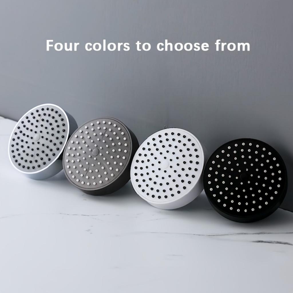 High Pressure Shower Head -Powerful, Luxurious Bathroom Shower Head with Powerful Jet and Small Silicone Nozzle - Wall Mounted