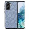 For Xiaomi Redmi Turbo 4 5G/Xiaomi Poco X7 Pro 5G Case Carbon Fiber Texture PU+PC+TPU Phone Back Cover