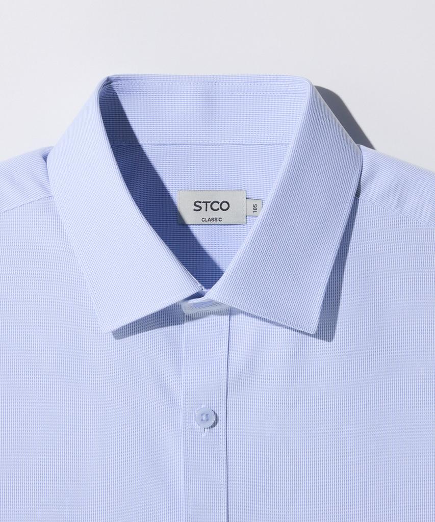 STCO [Bbosong] Coolmax Dobby Shirt Blue (Classic Fit)_Sdsxa52Csl