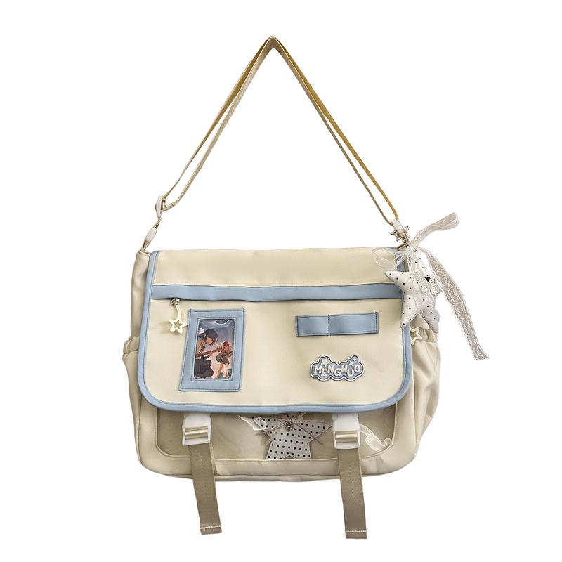 Multi-purpose Bag Women's Large Capacity Crossbody Bag Student Hand Shoulder Bag