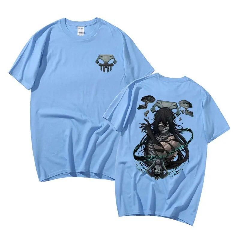 Anime Bleach Kurosaki Ichigo Tričko Unisex Unisexga Harajuku Oversized trička Topy Unisex Bavlněné tričko Unisex Vintage Streetwear