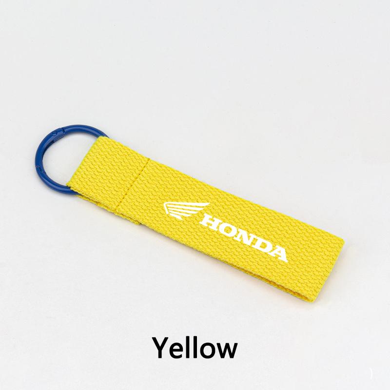Nylon Lanyard Motorcycle Emblems Keychain Key Chain Ring For Honda CB1000 CB650F CBR250 CBR600RR CB650R Shadow PCX XADV CBR100RR EB1