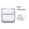 Portable Mini Thermal Photo & Label Printer for Students