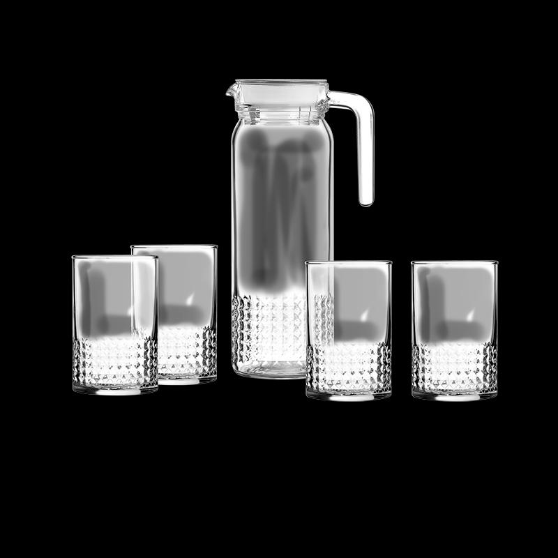 Luminarc Crystal Diamond 5-Piece Drinkware Set