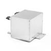 Universal Aluminum Square Car Engine Oil Catch Tank Can Reservoir Breather Kit Fuel Surge Tank