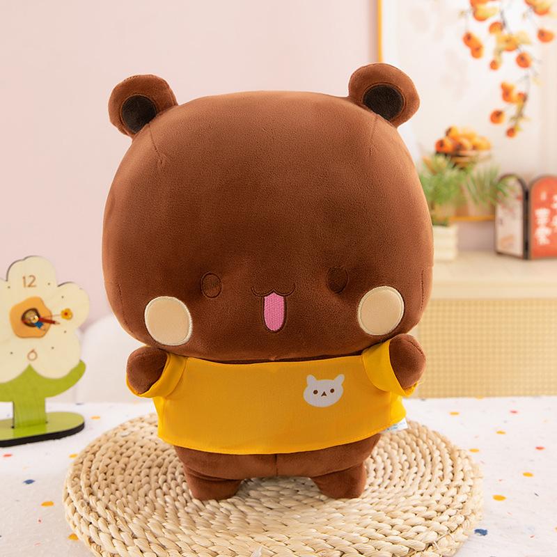 40/60cm Bubu And Dudu Panda Plush Toys Large Size Couple Cushion Doll Cute Stuffed Animals Soft Toy Collectible Plushies Gifts