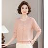 Spring and Autumn Thin Inner Knitted Sweater New Mother Spring Bottoming Shirt Foreign Style Top