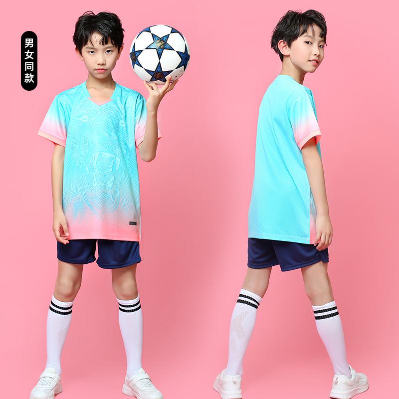 New Children's and Students' Football Uniforms, Training Uniforms, Men's and Women's Badminton Uniforms, Breathable, Quick-drying, Sweat-absorbing 