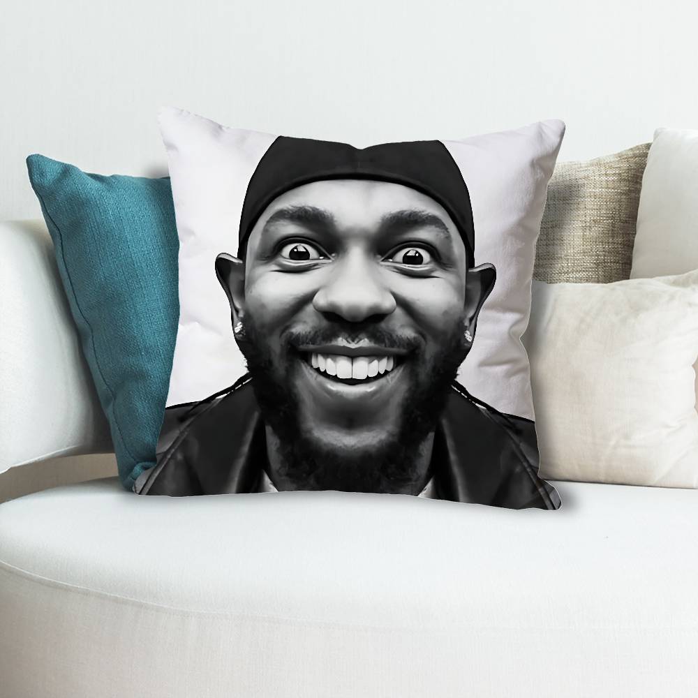 kkendrick Rapper llamar Various Sizes Square Pillow Case For Car Home Bedchamber Decor Custom Valentine gift
