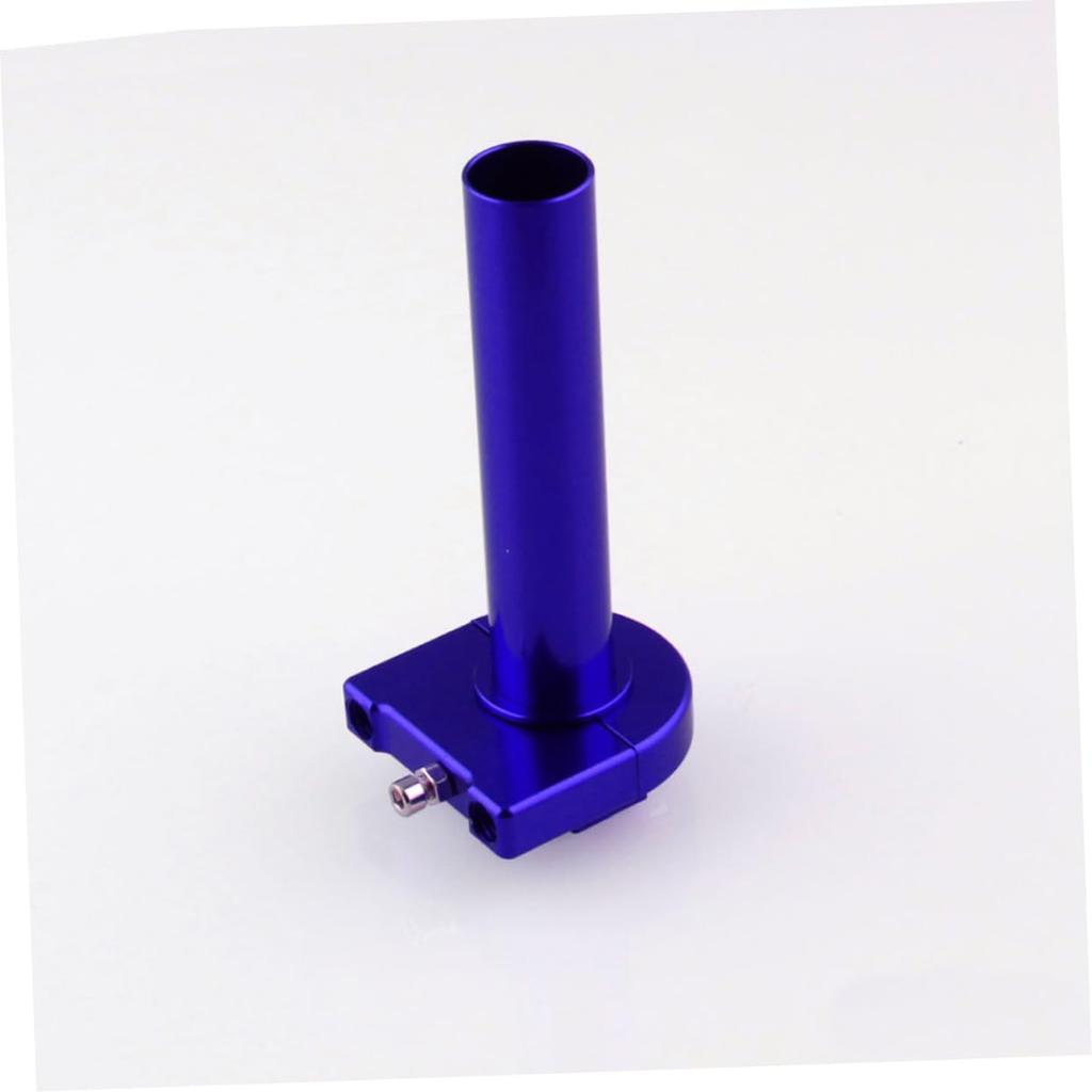 TINEASUR Motorrad Fix Schnellgasgriff Motorrad Handgriff Lenker Gasdrehgriff Motorrad Gasdrehgriff Blau
