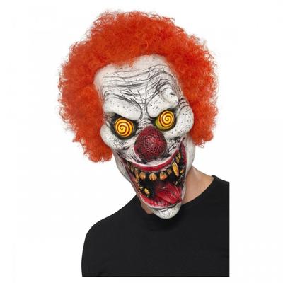 Smiffys Unisex Adult Twisted Clown Mask