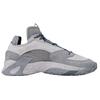 adidas Originals Streetball Rundzehen Schnürschuhe Synthetikleder Mesh Rutschfest Low-Top Basketballschuhe Unisex Sneaker Grau FV4830