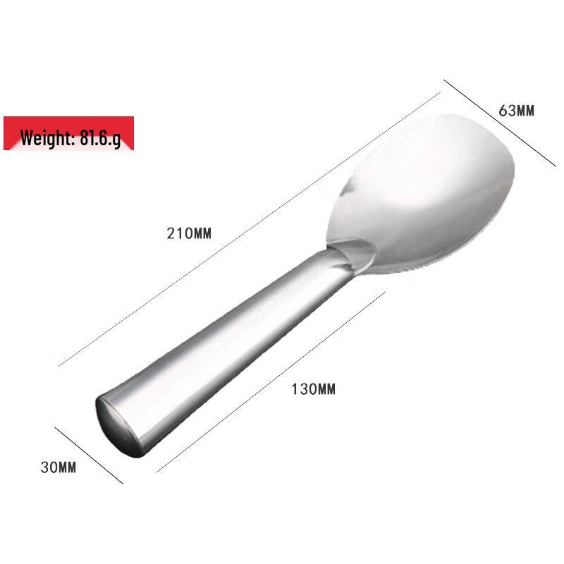 

ZISIZ Flower Petal Ice Cream Scoop Set