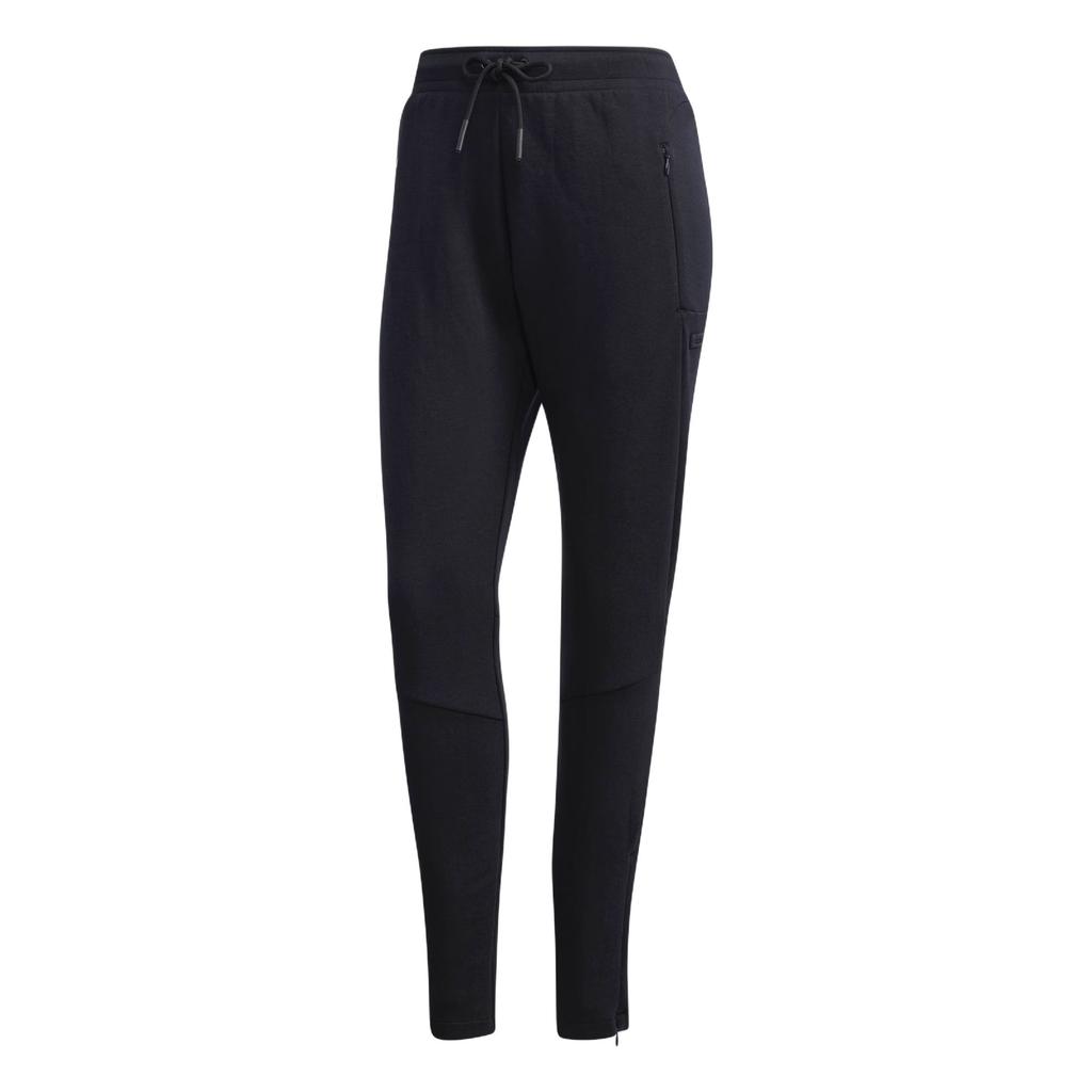 Adidas Neo Solid Color Casual Comfortable Warm Sports Long Pants Women Bottoms Black DZ7687