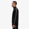 Fred Perry [Sharp] Checkerboard Tape Half-Zip Sweatshirt - Black Afpm2336587-102
