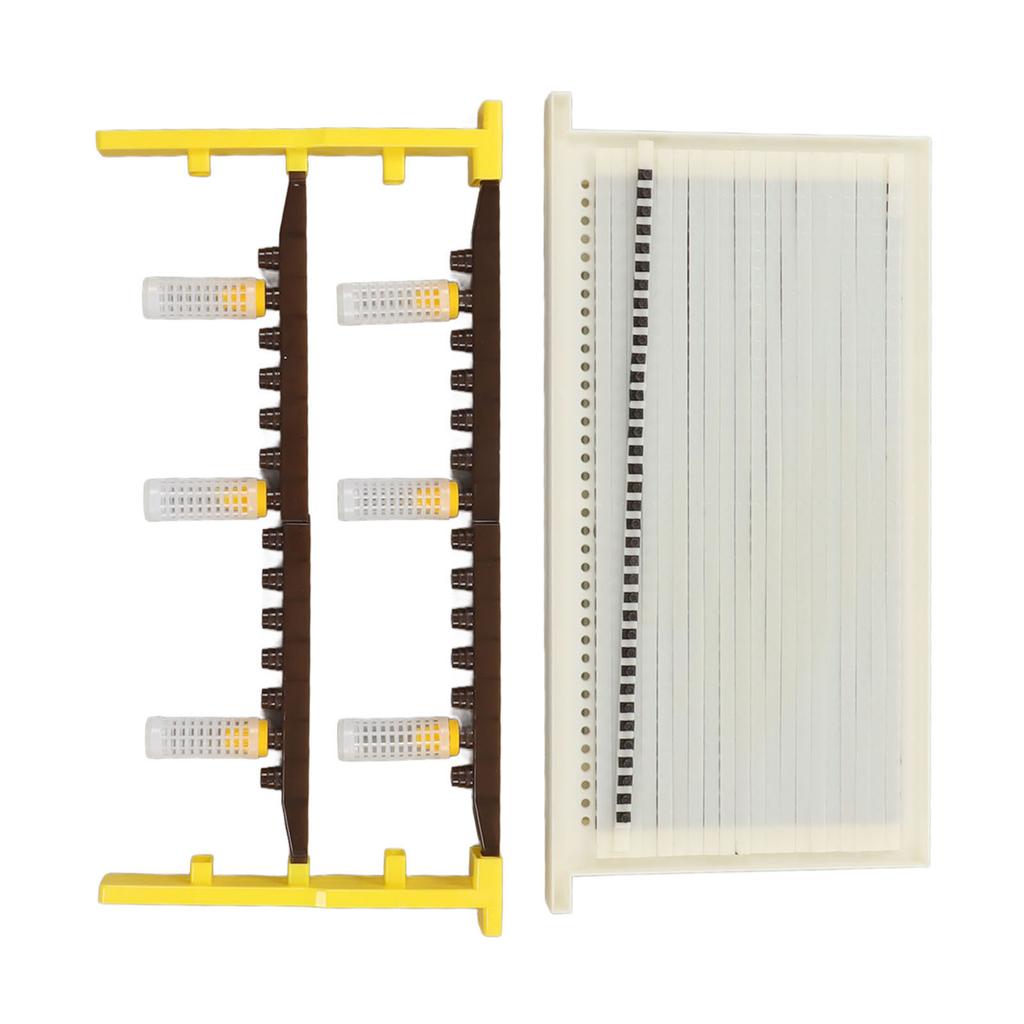 Queen Bee Rearing Kit Beekeeping Cell Cup Queen Bee Rearing Frame Set for Beekeepers