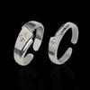 Stylish Unusual Rings Fashion Rings Couple Opening Rings Alloy Texture Suitable for Casual and Formal Occasions