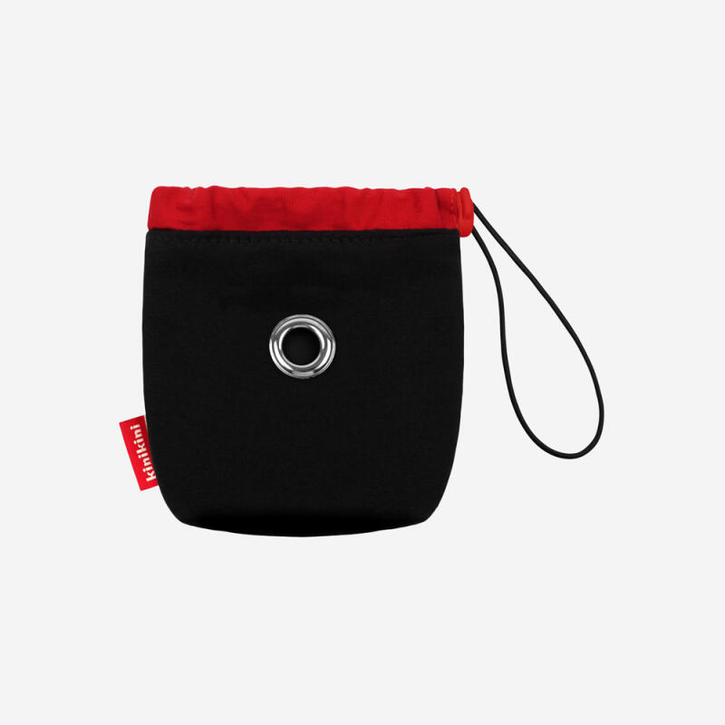 

ORIGINAL COLOR BLOCK POOP POUCH-BLACK FREE