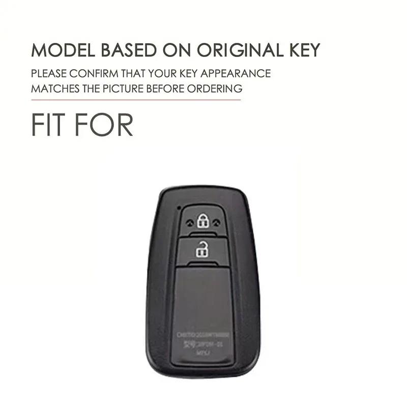 TPU Car Key Case For Toyota Camry CHR Prius Corolla RAV4 Prado 2017 2018 (2-BTN 3-BTN)