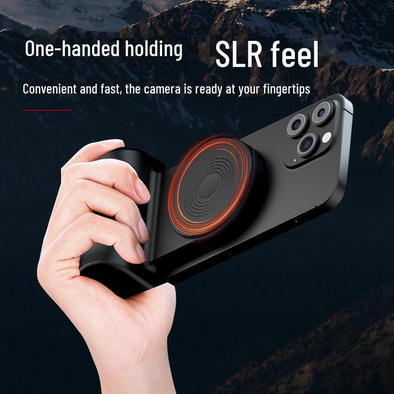 Magnetic 3-in-1 Bluetooth Phone Stabilizer with Wireless Charging