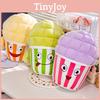 Cute Popcorn Plush Pillow Stuffed Animal Rabbit Cartoon Pp Cotton Short Plush Customized Gift