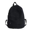 Vintage Simple Backpacks Large Capacity Canvas Schoolbag Multiple Pockets Travel Backpacks Unisex