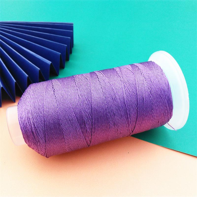 DIY Iridescent Gold & Silver Thread Core Yarn for Handmade Tassels, Bracelets, Necklaces, and Macrame.