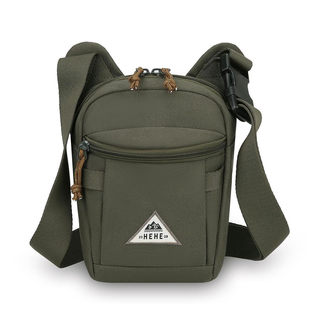 Men's Lightweight Multifunctional Cycling Crossbody Bag with Water Bottle Holder