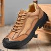 Baotou thick-soled breathable non-slip mountaineering shoes outdoor shoes men's autumn and winter sports and leisure shoes