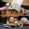 Ugears Harry Potter Flying Ford Anglia 70173 Wooden Puzzle Craft Model No Glue or Tools Required Adult