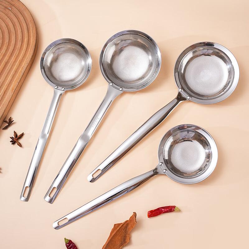 Ölabschöpferkelle aus Edelstahl