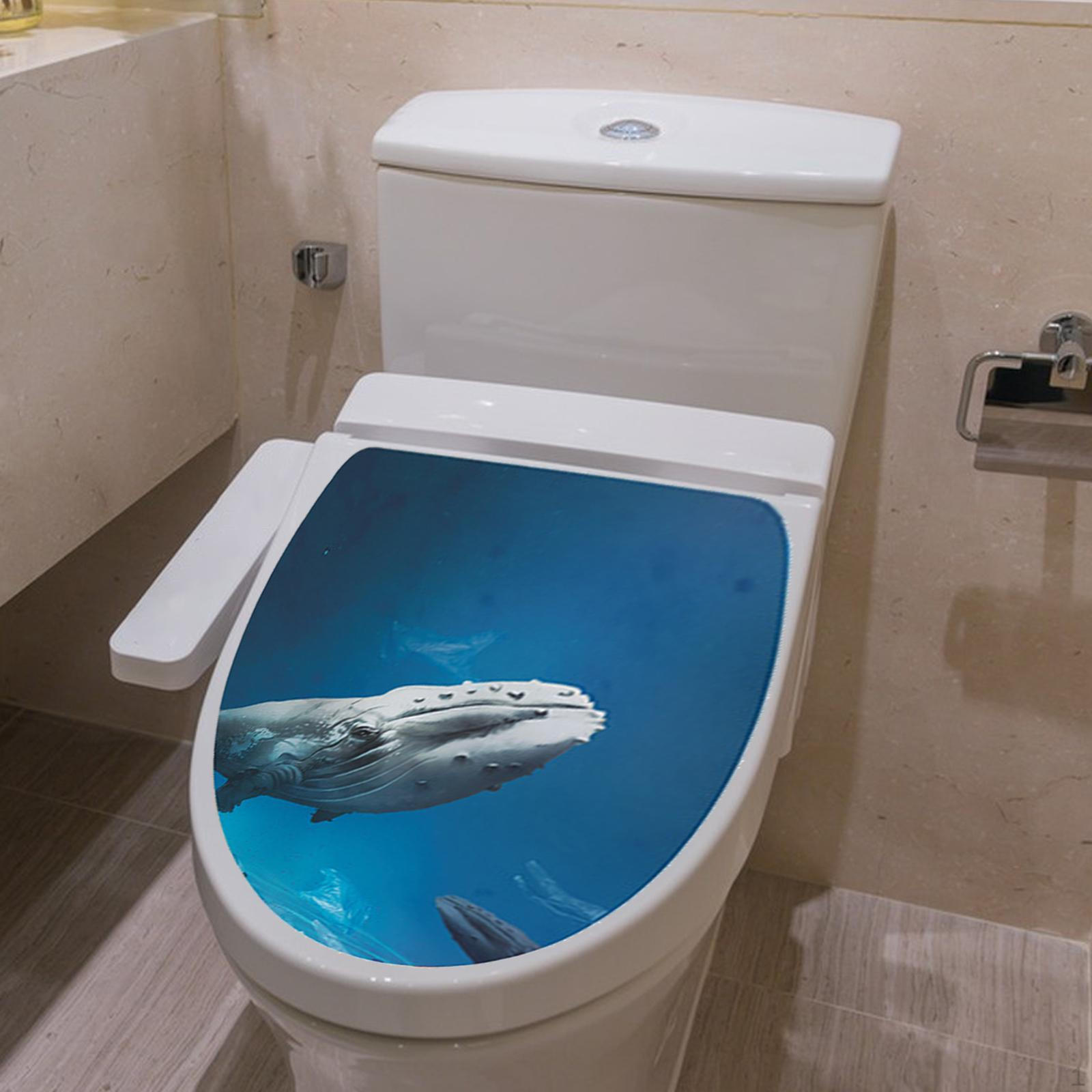 

Наклейка на туалет в ванной, наклейка на сиденье Style B