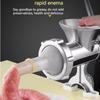 Household Hand-cranked Sausage Machine Meat Grinder Dumpling Stuffing Vegetable Mince Meat Grinder Homemade Sausage Machine