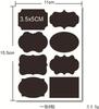 1PCS Blackboard Stickers Waterproof Chalkboard Kitchen Spice Label Sticker Home Jars Bottles Tags Blackboard Labels White Marker