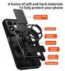 For Honor 600 Smart 5G Case Armor Slide Lens Protector Phone Cover For Honor 600Smart 5G Car Magnetic Holder Ring Stand Funda