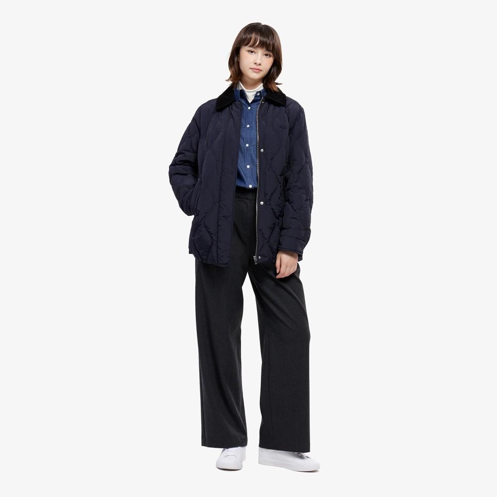 [lacoste] Женские фланелевые брюки со стрелками полуширокого кроя HF710E-55N050 38