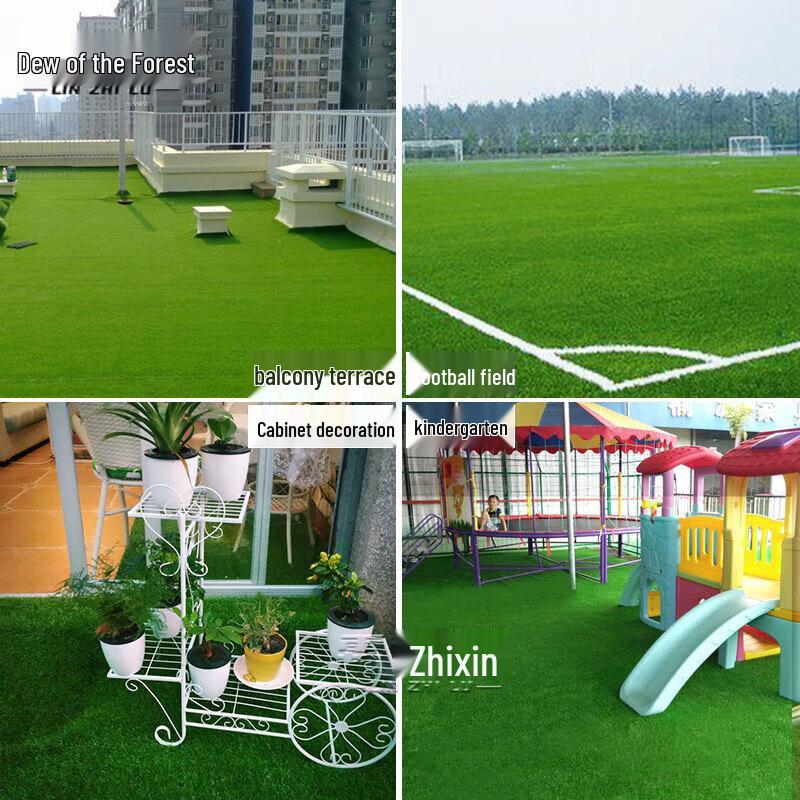 Linzhilu Artificial Turf with Adhesive Mesh Back