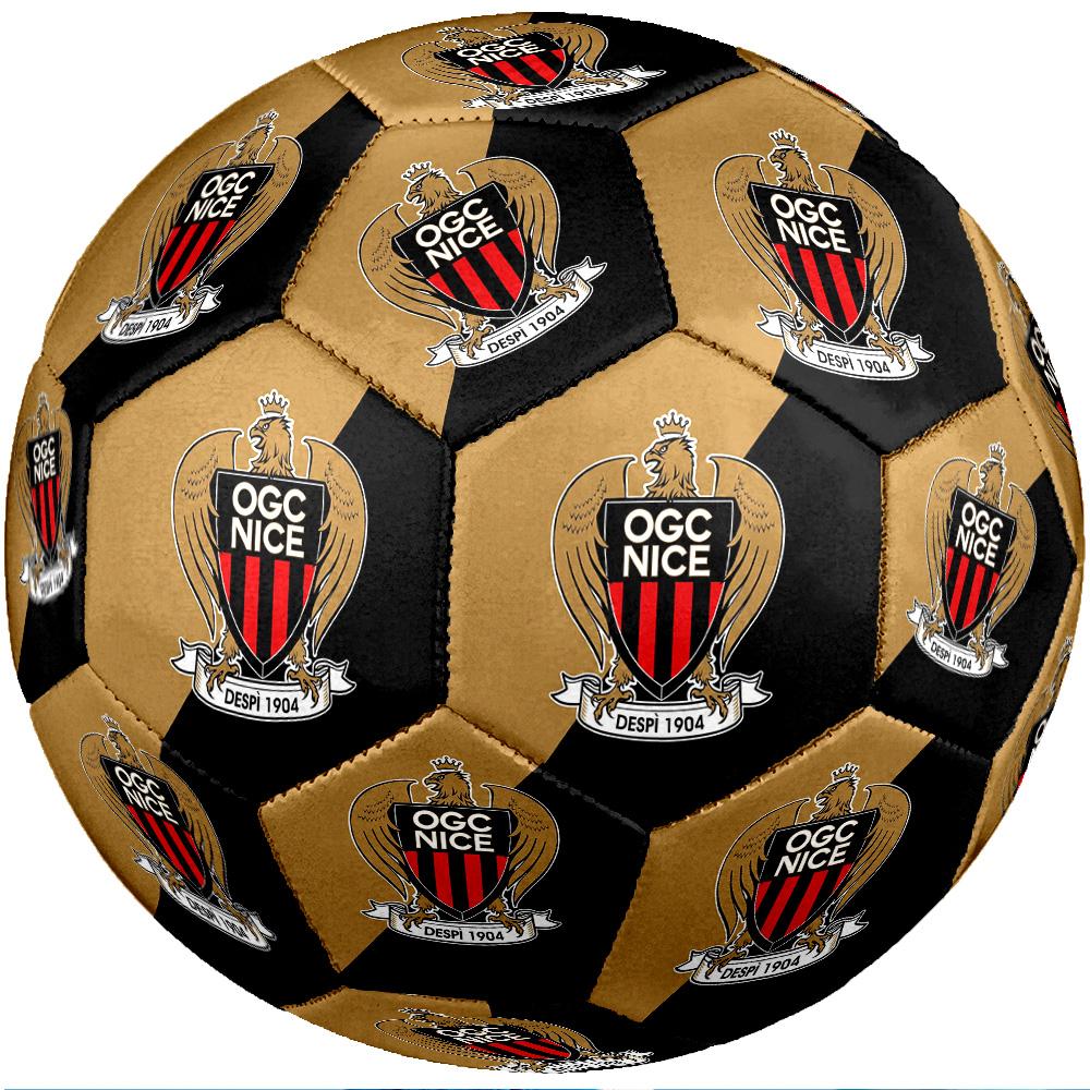 OGC Nice FC Size 5 Standard Football Durable Training Match Soccer Ball for Adult Outdoor Sports