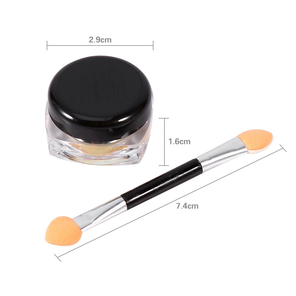 8g/Bottle Nail Art Glitter Magic Mirror Powder Chrome Shimmering Dust With Brush 12 Colors