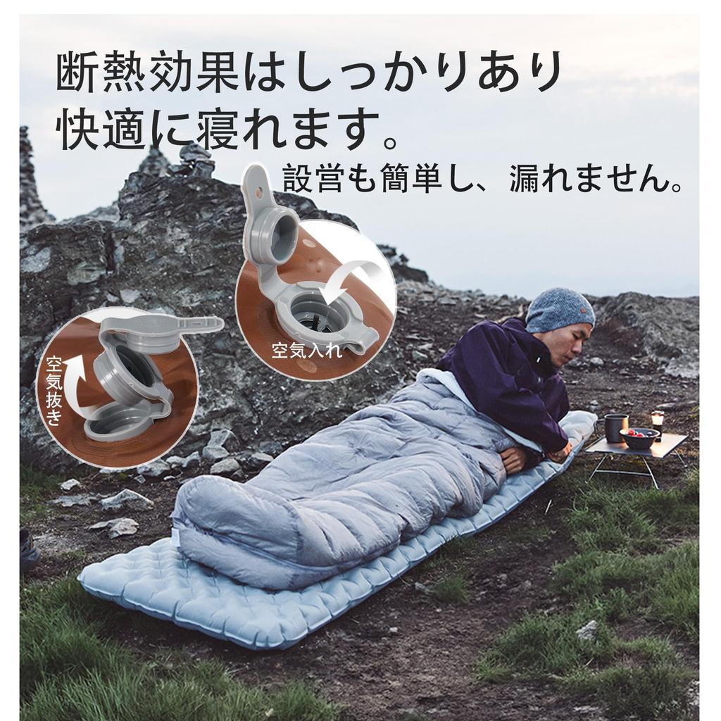 Naturehike Camping Air Inflatable Low Temperature Operation Down to Waterproof and with Storage for Car and Hiking R-Value 3.5/R-Value 3.2 Mattress,