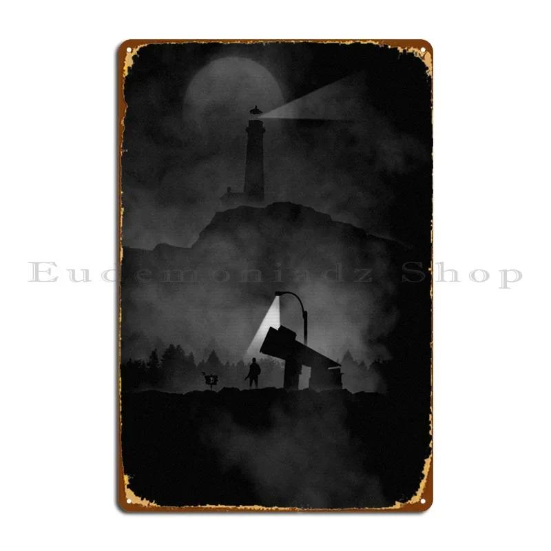 Alan Wake Metal Plaque Garage Designing Garage Cinema Garage Tin Sign Poster 20x30cm（7.8x11.8inch）