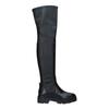 Diesel Womens/Ladies Leather Block Heel Thigh-High Boots