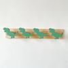 One Morandi Green Wrist T-Rex Four Rows of Hooks, Utility Hooks