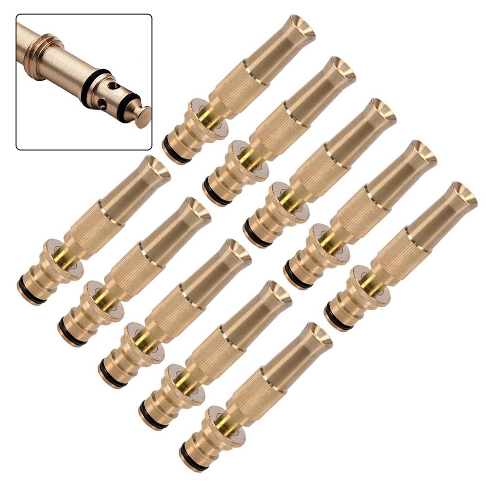 Interchangeable Nozzles Copper Car Wash Nozzle Car Washing Vehicle Maintenance Easy Water Flow Control Effective Dirt Removal