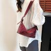 Color Simple Solid Women Casual Pu Leather Shoulder Bag For Daily And Commuting