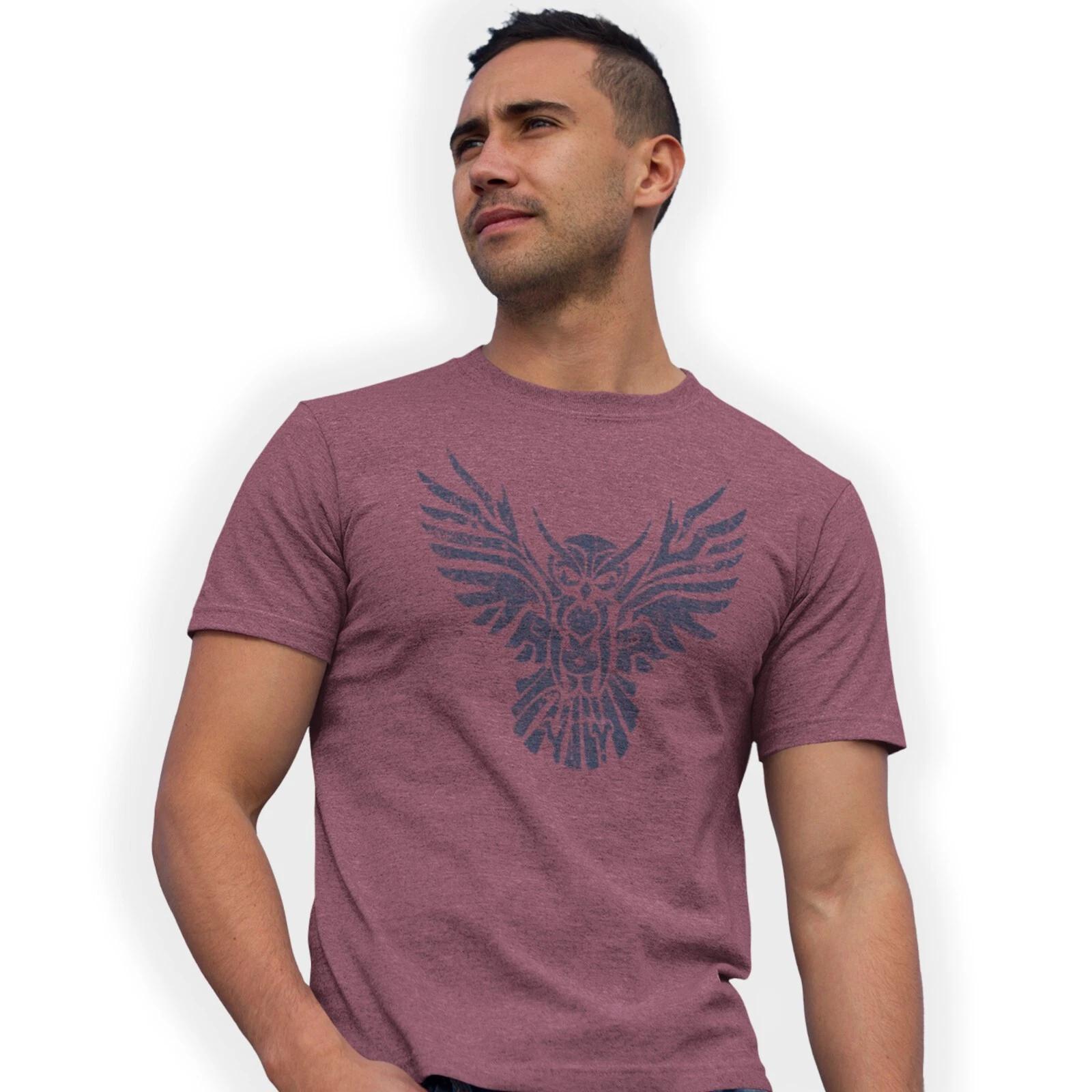 Owl Wings Spread t-shirt Owls Birds of prey Hawk eye 360 bird of prey Gift 4XL